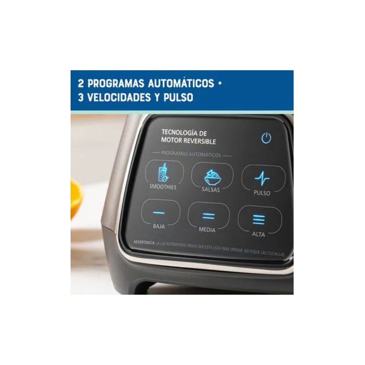 OSTER - Licuadora Oster BLSTPYG1312XBG Tecnología Reversible 1000 Watts Acero