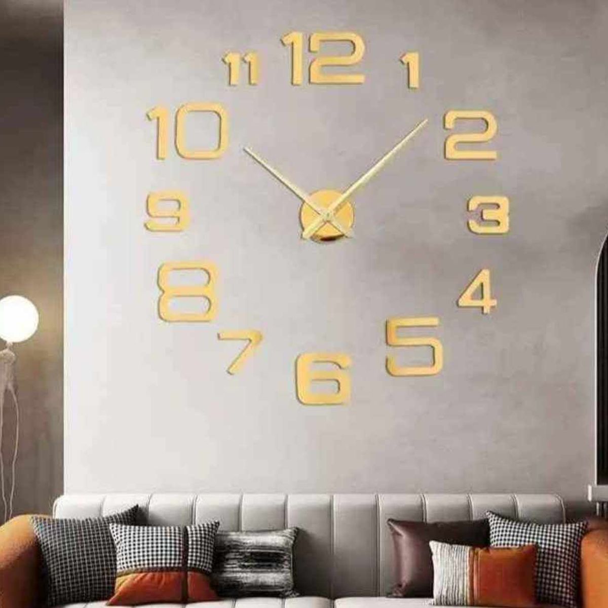 GENERICO - Reloj 3D Grande Modelo Europeo Decohogar de Sala Oficina Comedor M-03