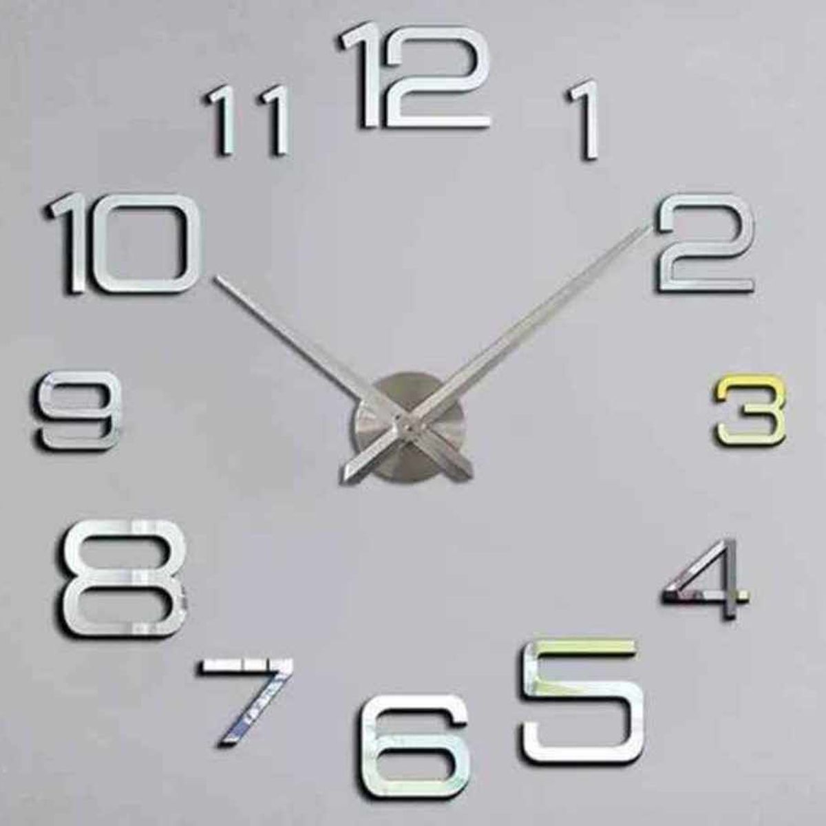 GENERICO - Reloj 3D Grande Modelo Europeo Decohogar de Sala Oficina Comedor M-03