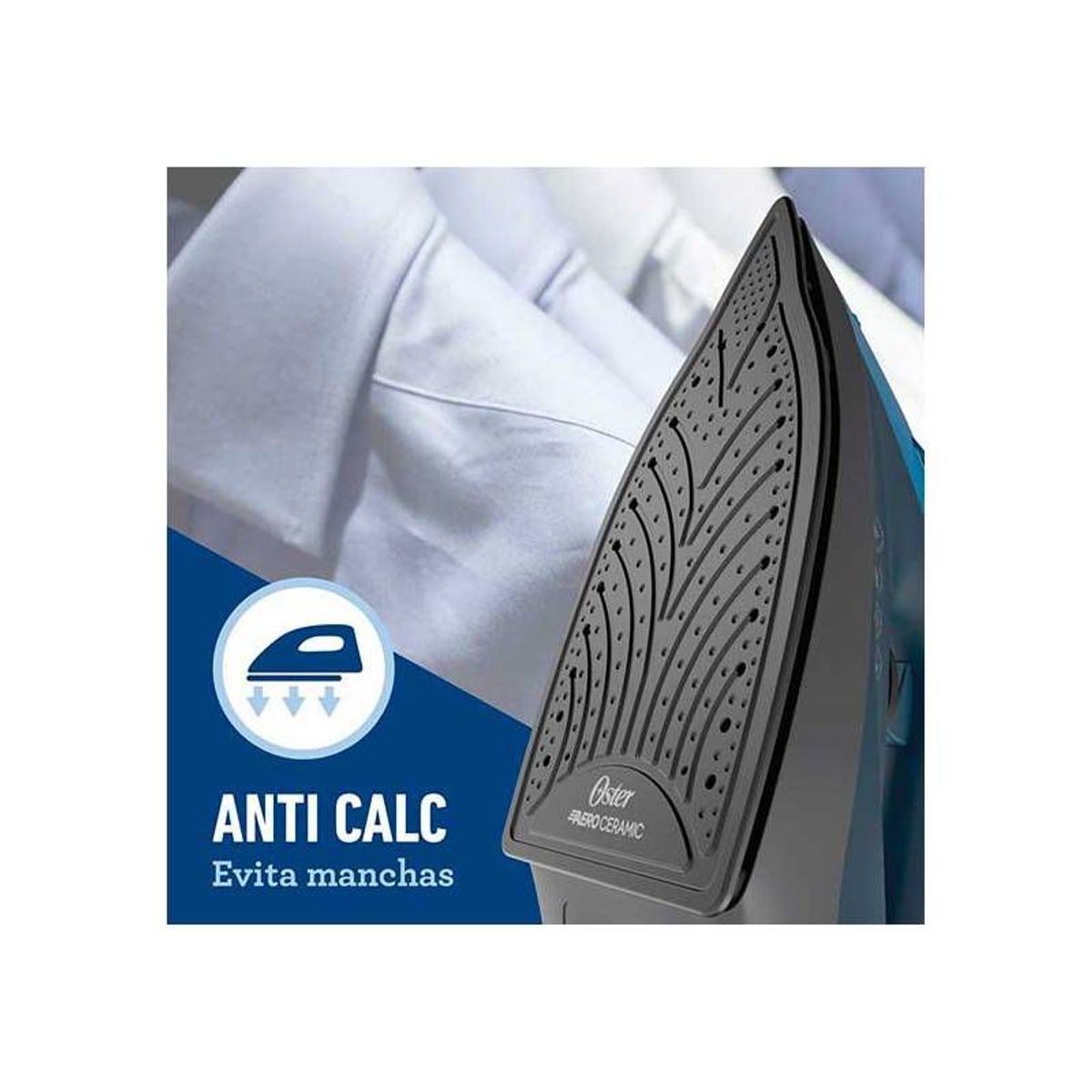 OSTER - Plancha de vapor Oster® con base de cerámica GCSTBS6052