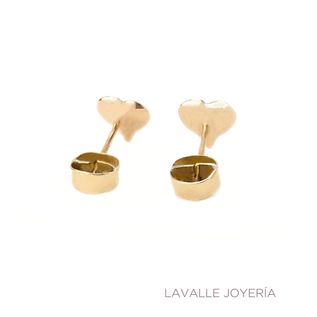 OEM - Aretes Oro 18k Corazón Abridores para bebes