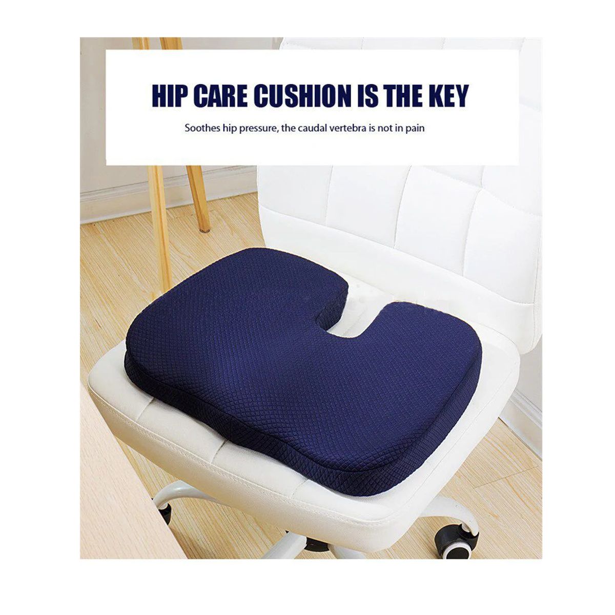 OEM - Cojín y Respaldar Viscoelástico con Gel para Silla o Auto