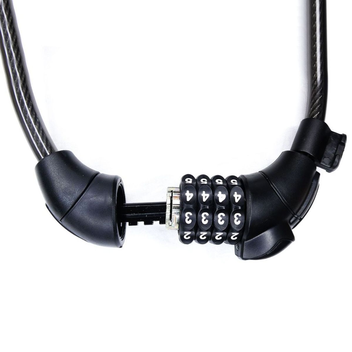 BKS - Candado Cadena Bicicleta De Combinación Digitos Led 150 Cm