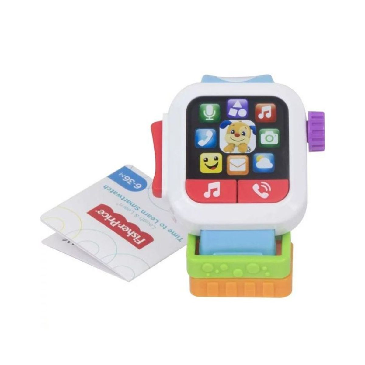 FISHER PRICE - Reloj Interactivo para bebé Fisher Price