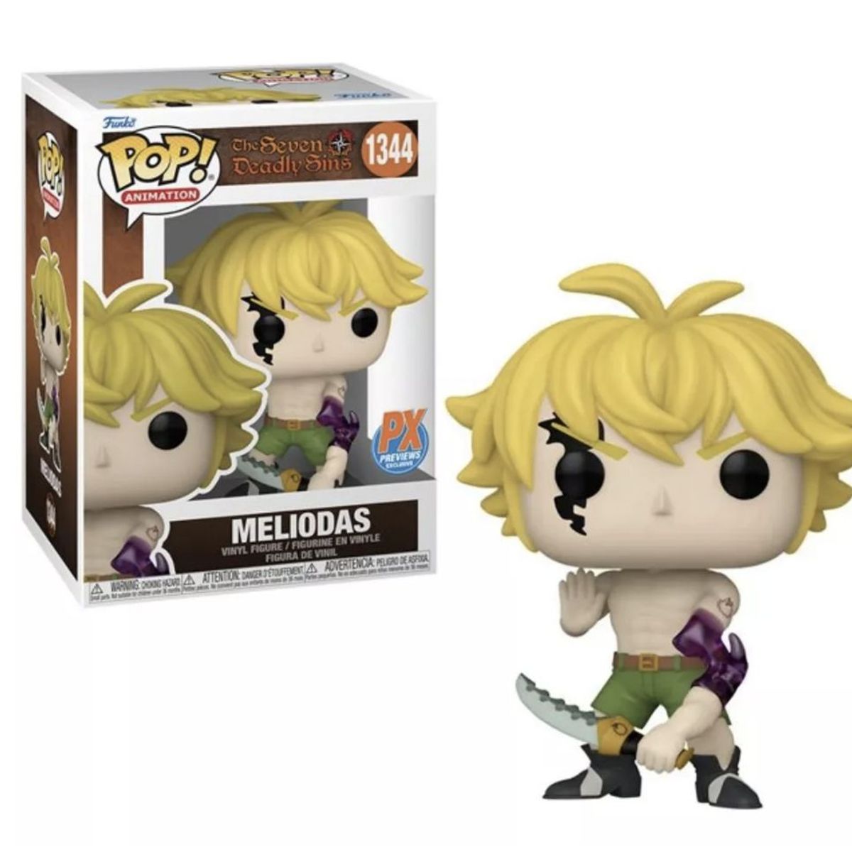 FUNKO - Meliodas Modo Demonio Funko Pop 1344 Seven Deadly Sins
