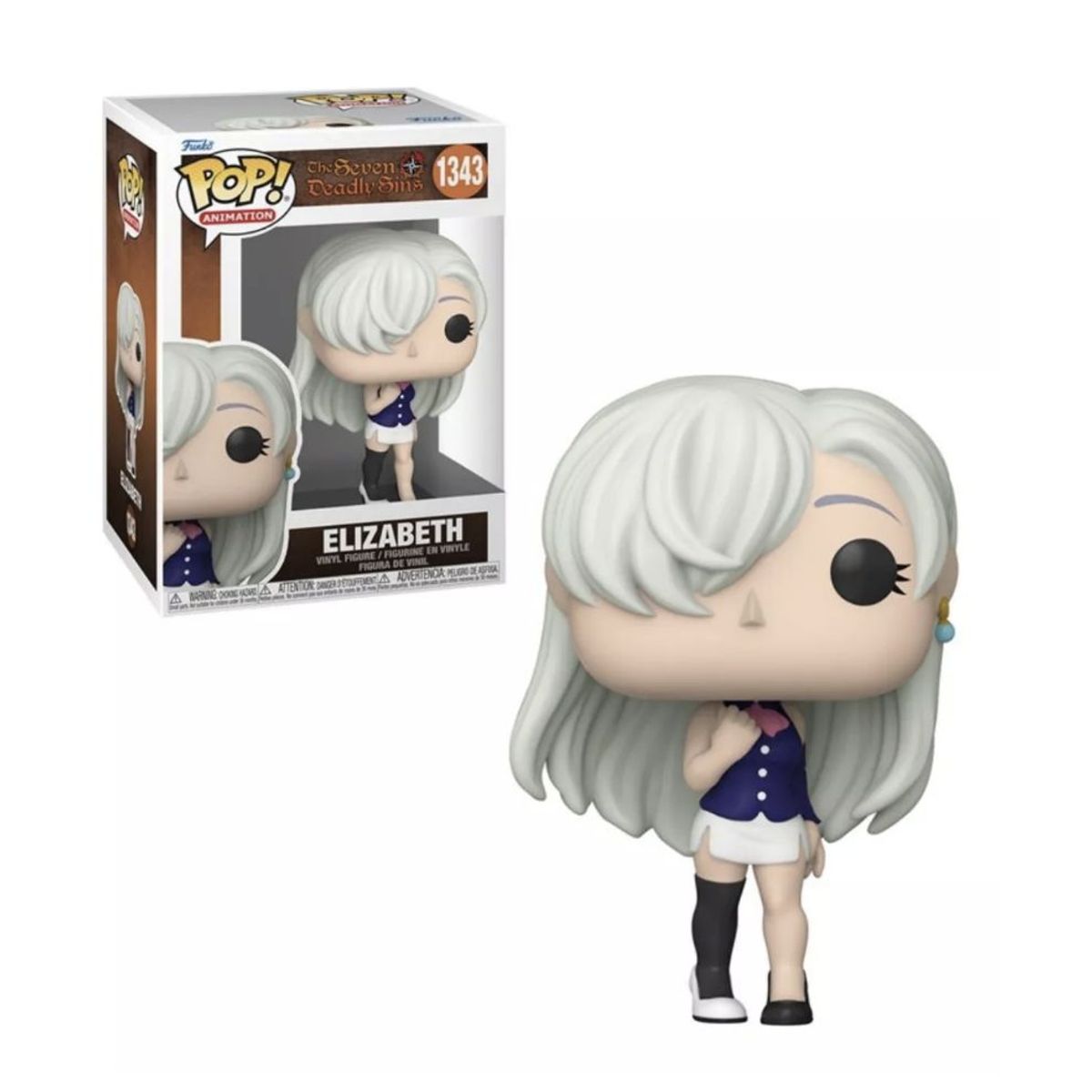 FUNKO - Seven Deadly Sins Funko Pop Set X4 Meliodas King Eliza Ban