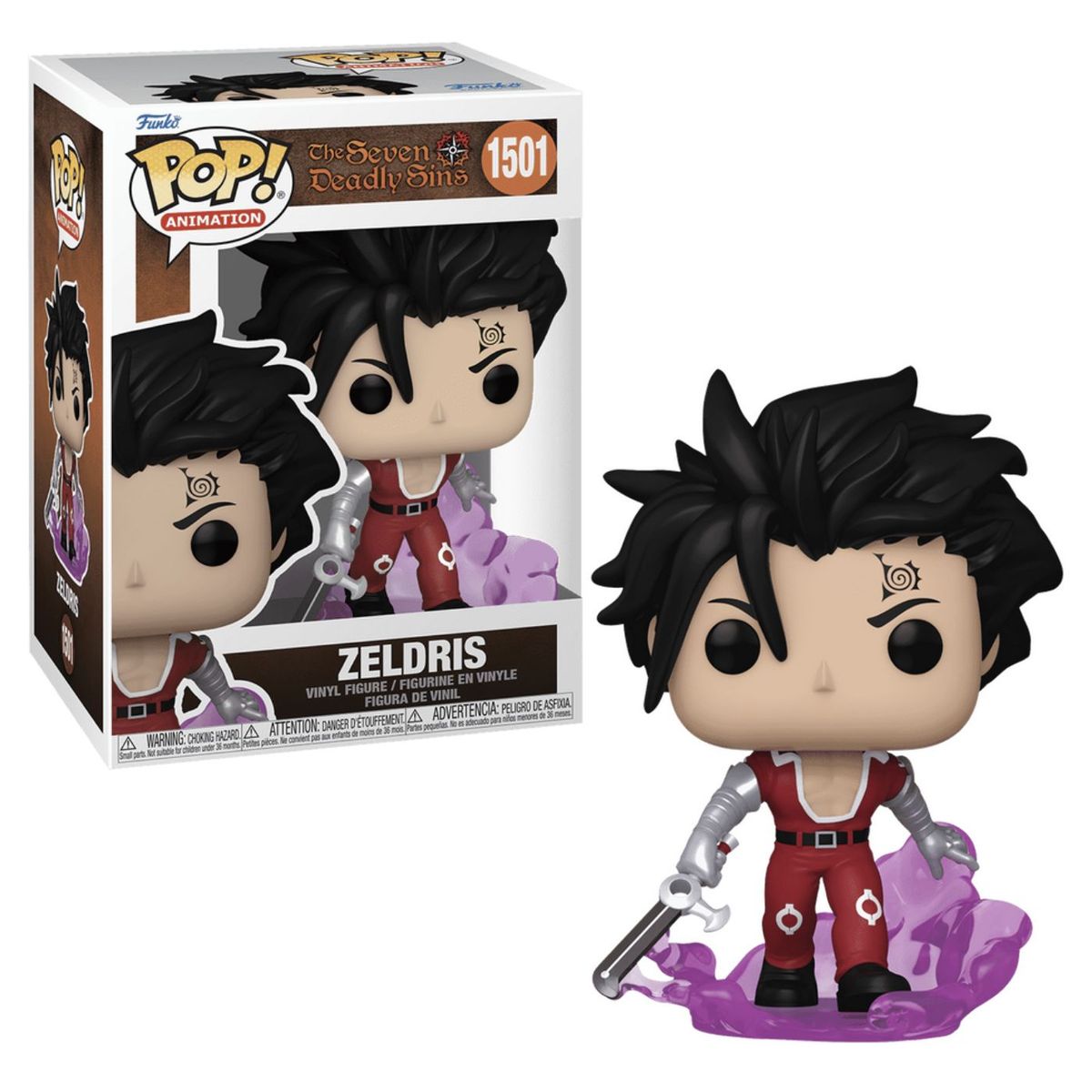 FUNKO - Zeldris Funko Pop 1501 Seven Deadly Sins Original