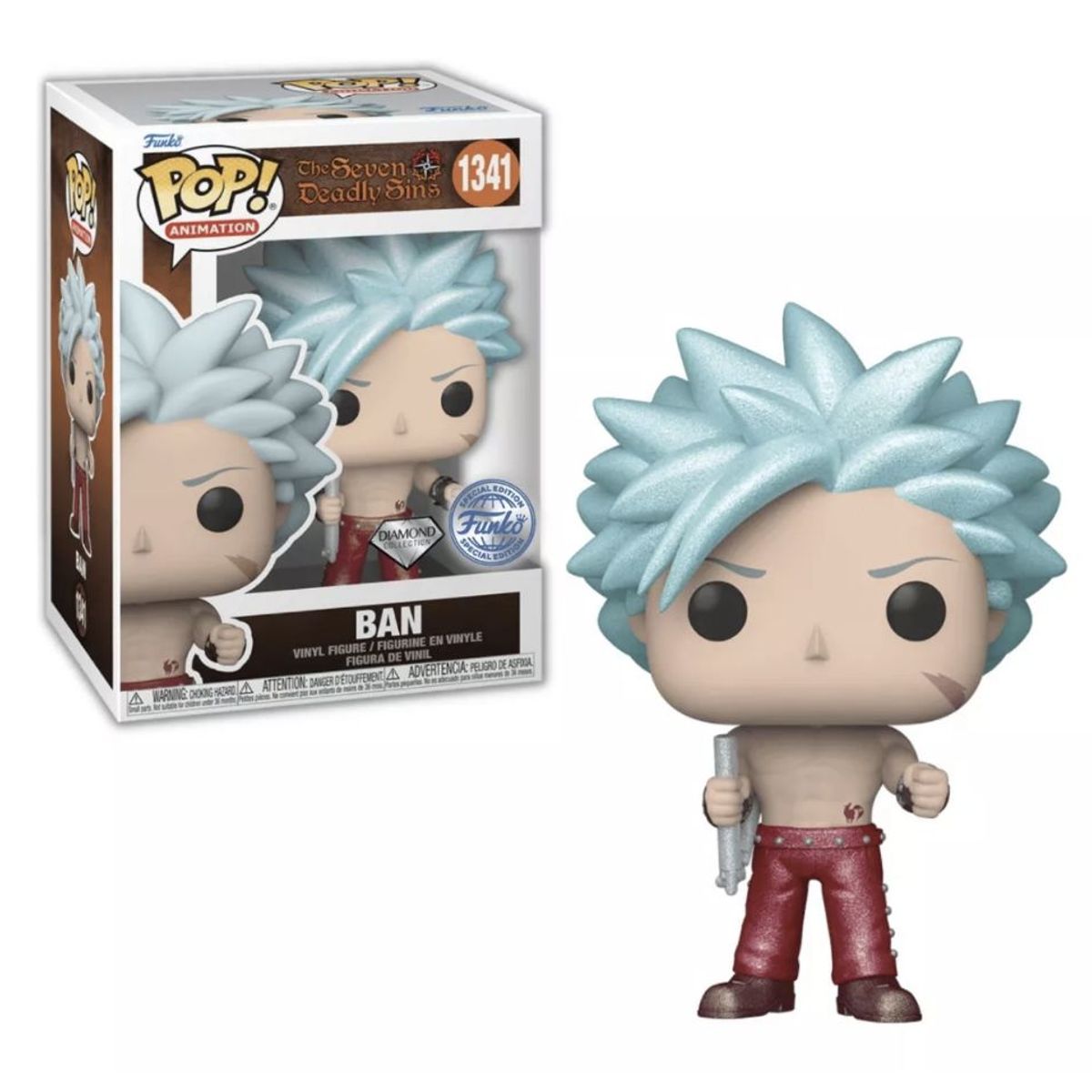 FUNKO - Ban Diamond Funko Pop 1341 Seven Deadly Sins Exclusivo