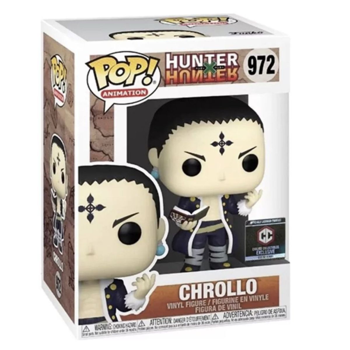 FUNKO - Chrollo Funko Pop 972 Hunter X Hunter Chalice Exclusivo