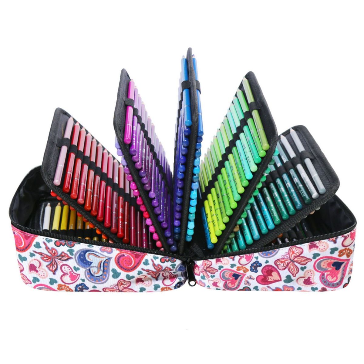 IMPORTADO MC - Juego de 120 lápices de colores de núcleo suave