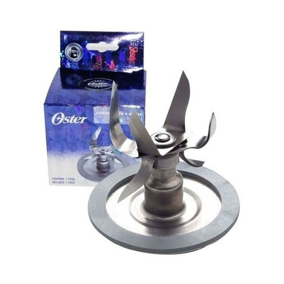 OSTER - Cuchilla de acero oster 4980 picahielo de 6 aspas