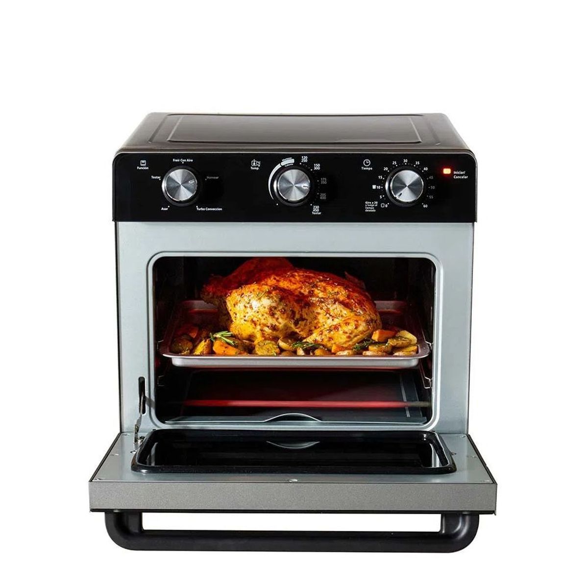 OSTER - Horno eléctrico con freidora de aire oster tssttvmaf1ns 22 l