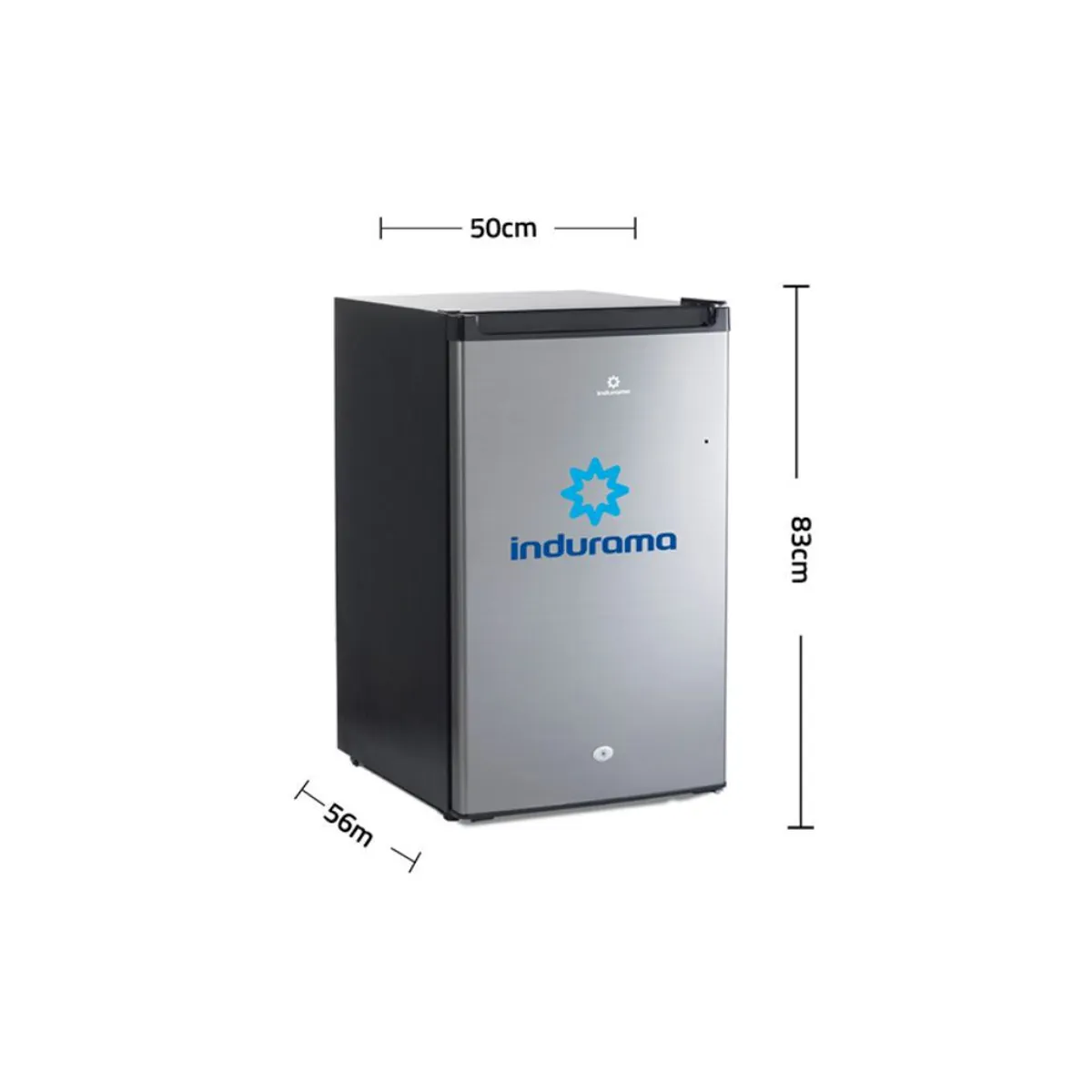 INDURAMA - Indurama Mini Bar Ri 159cr Cromado 117 Lts Gris