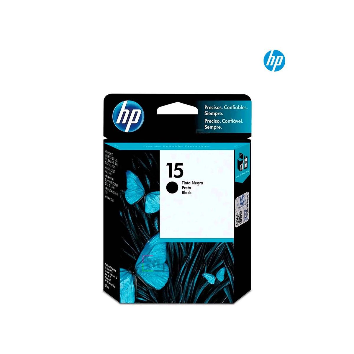 HP - Cartucho HP 15 Negro C6615DL original