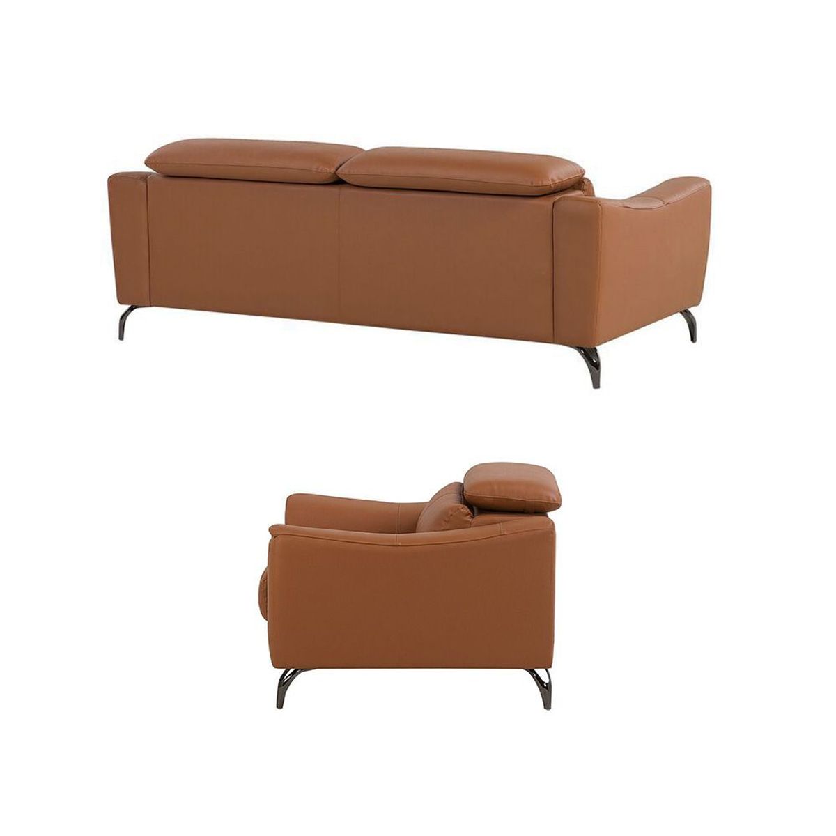 GENERICO - Juego de sala Dilma - Marrón