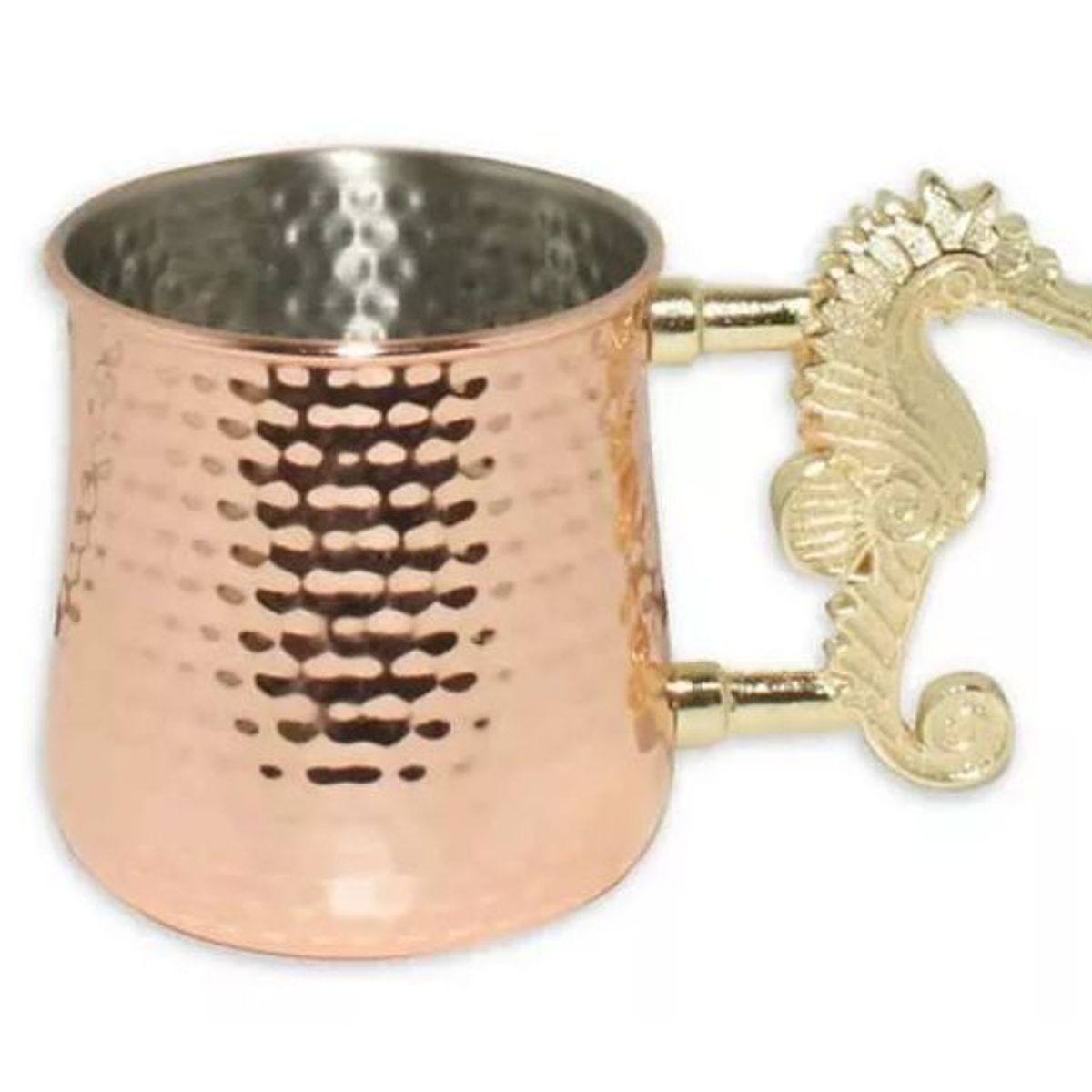 WINCO - Jarro bañado en cobre caballito de mar