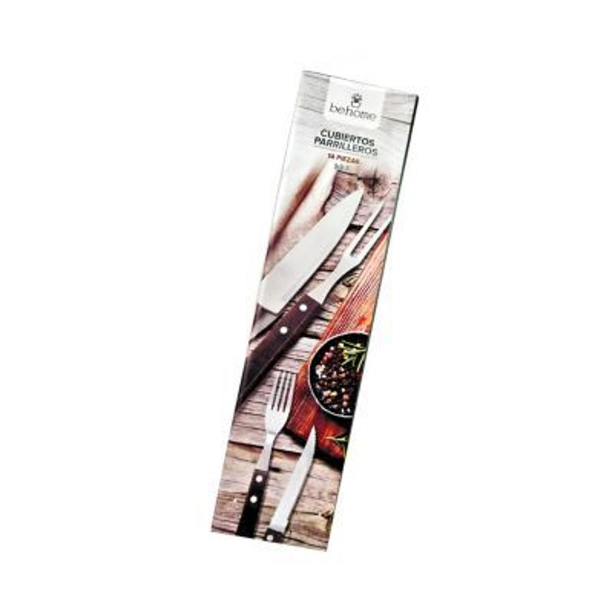 BEHOME - Cubiertos Parrilleros Behome 14 Piezas