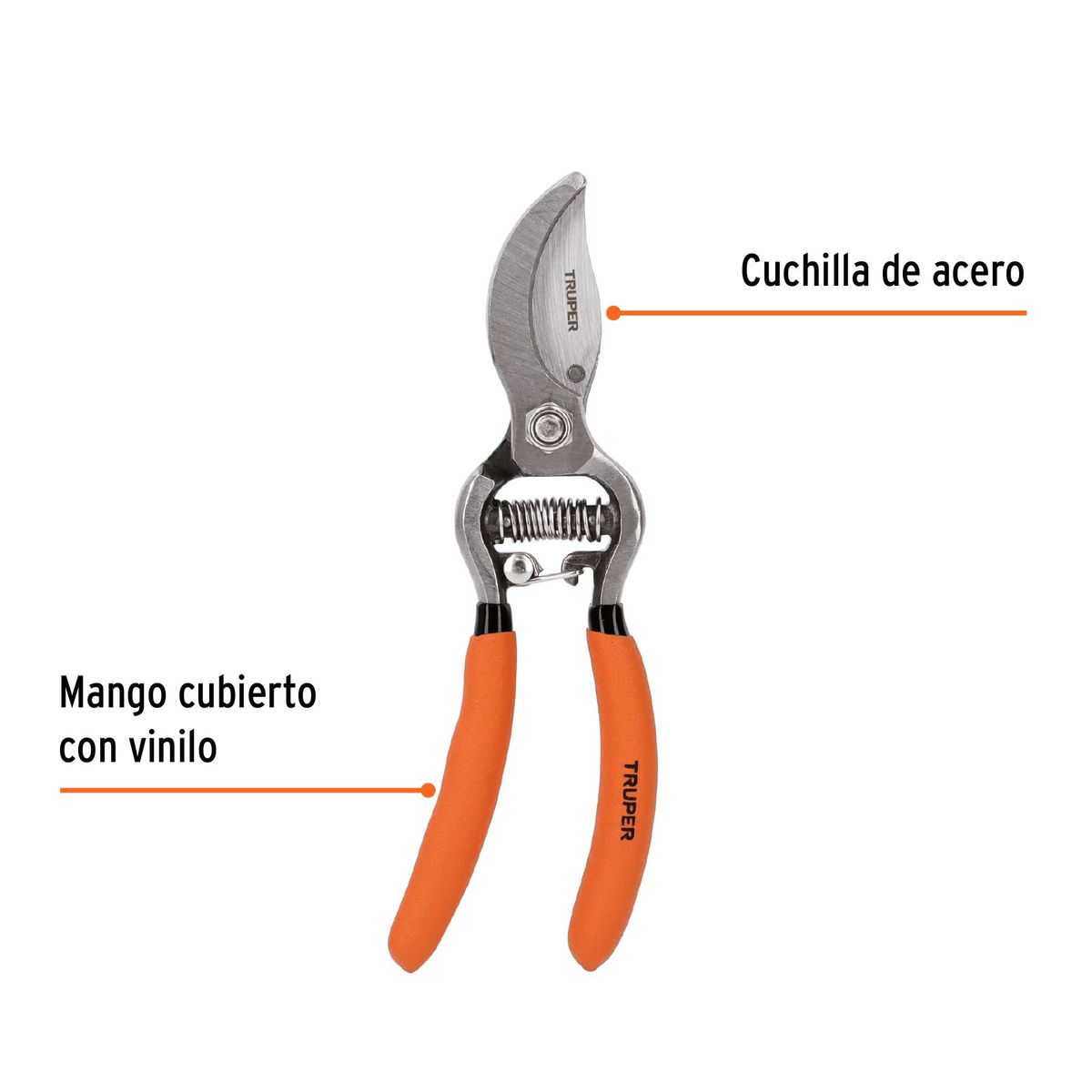 TRUPER - Tijera forjada para poda 6 para jardinería