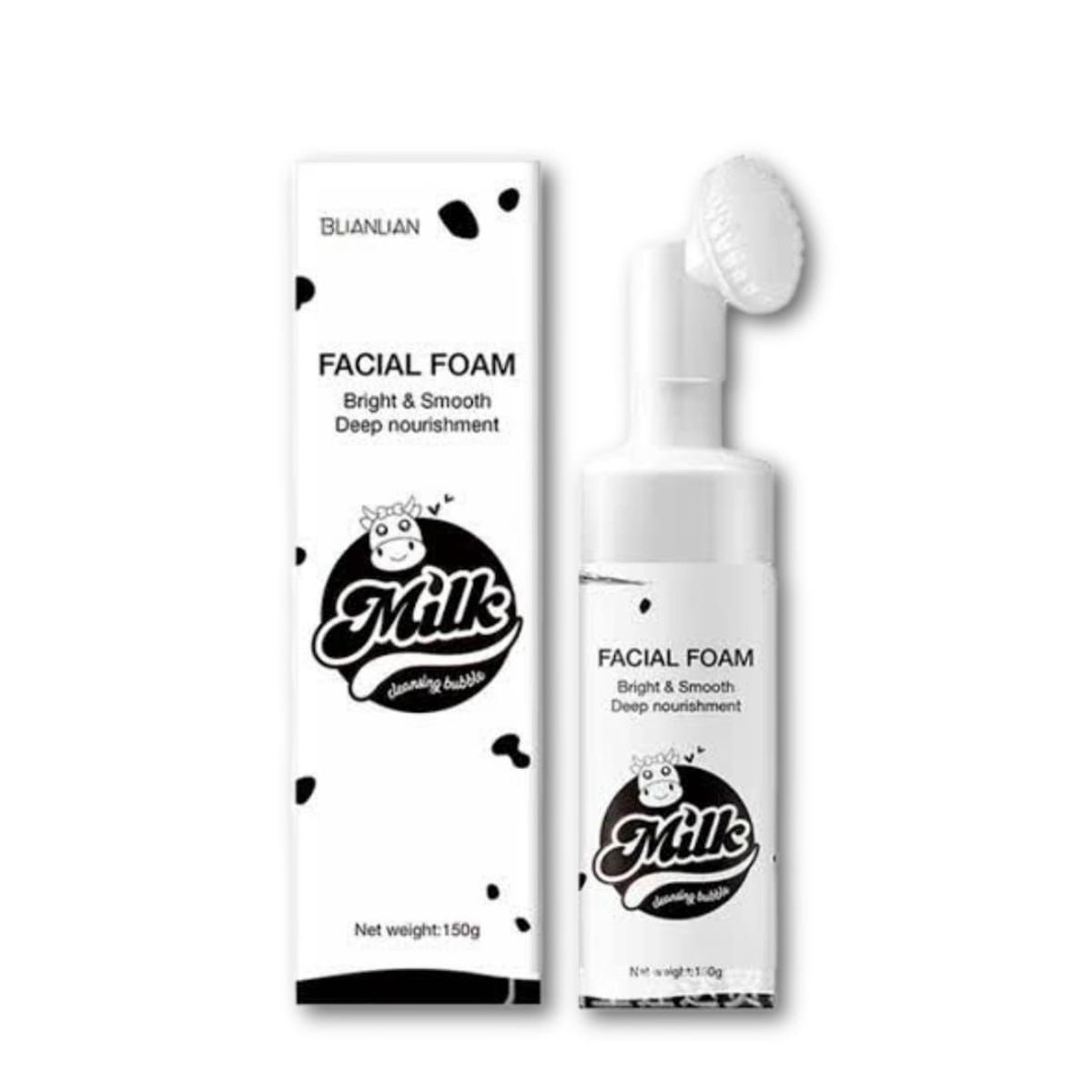 GENERICO - Mousse Limpiador facial + Serum de Leche - Blianlian