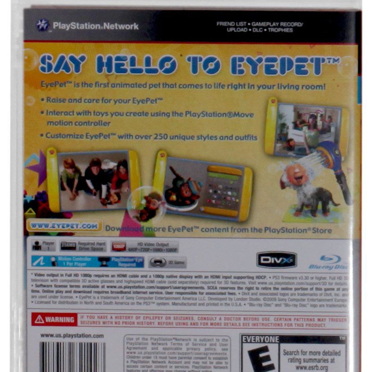 SONY - EyePet Playstation 3 Sony Ps3