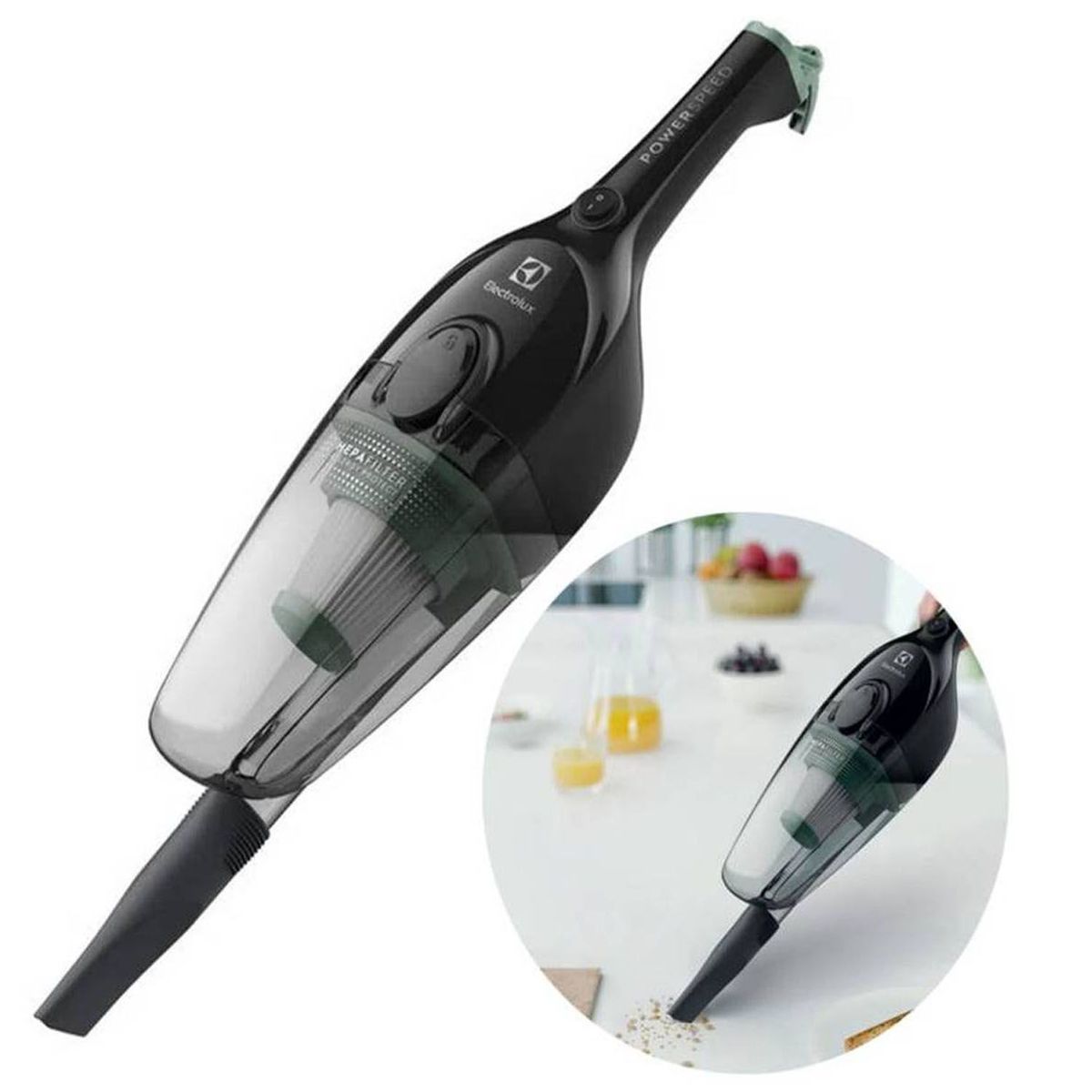 ELECTROLUX - Aspiradora Vertical 2 en 1 Electrolux 1000W Filtro STK12