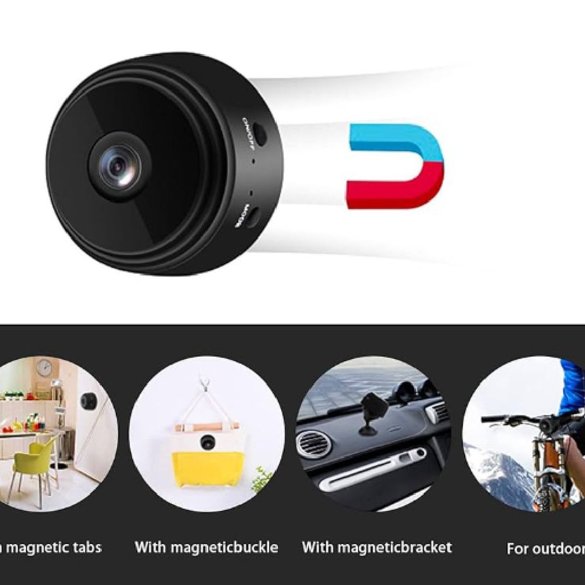 GENERICO - Camara Espia Wi Fi Vision Nocturna Inalambrica