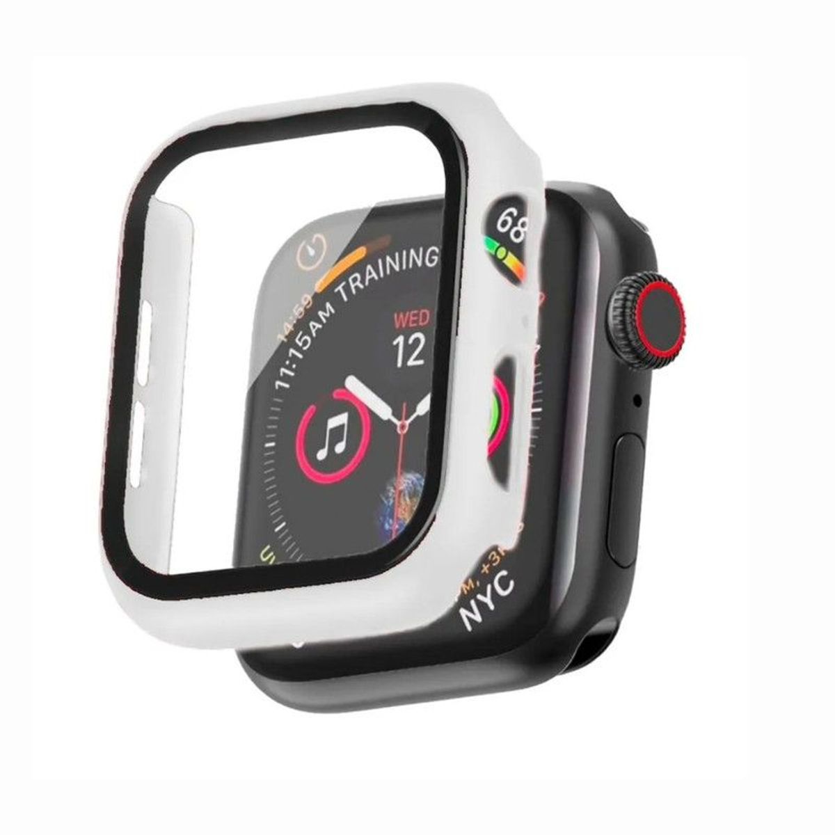GENERICO - Bumper o Cover Para Apple Watch 45mm - Blanco
