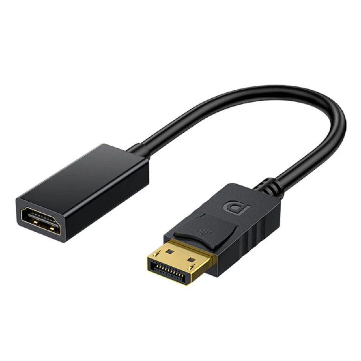 GENERICO - Adaptador Conversor display port a hdmi 4k convertidor displayport