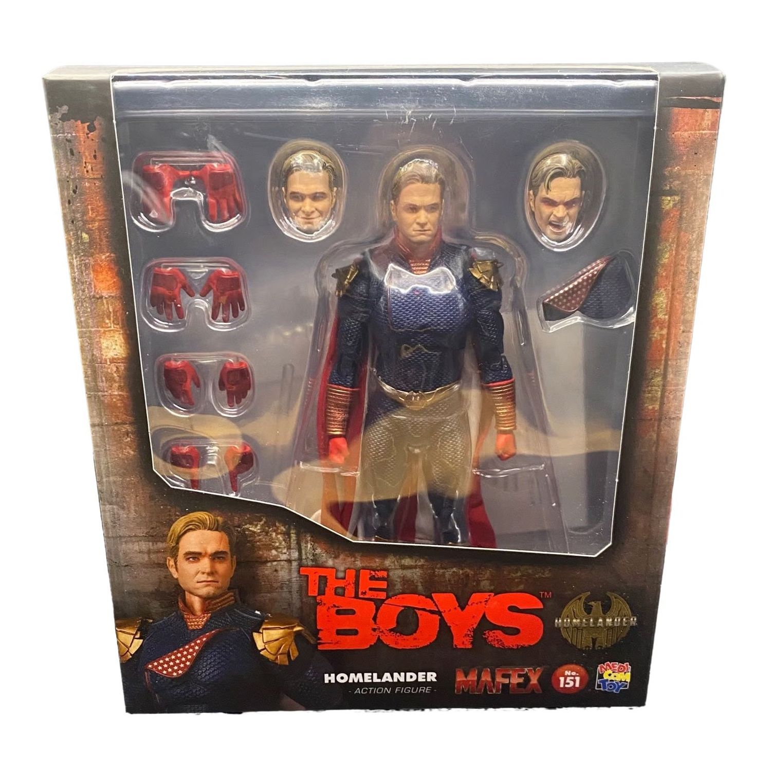 アメコミ MAFEX No.151 LANDER THE BOYS g MAFEX No.151 The Boys Homelander 6