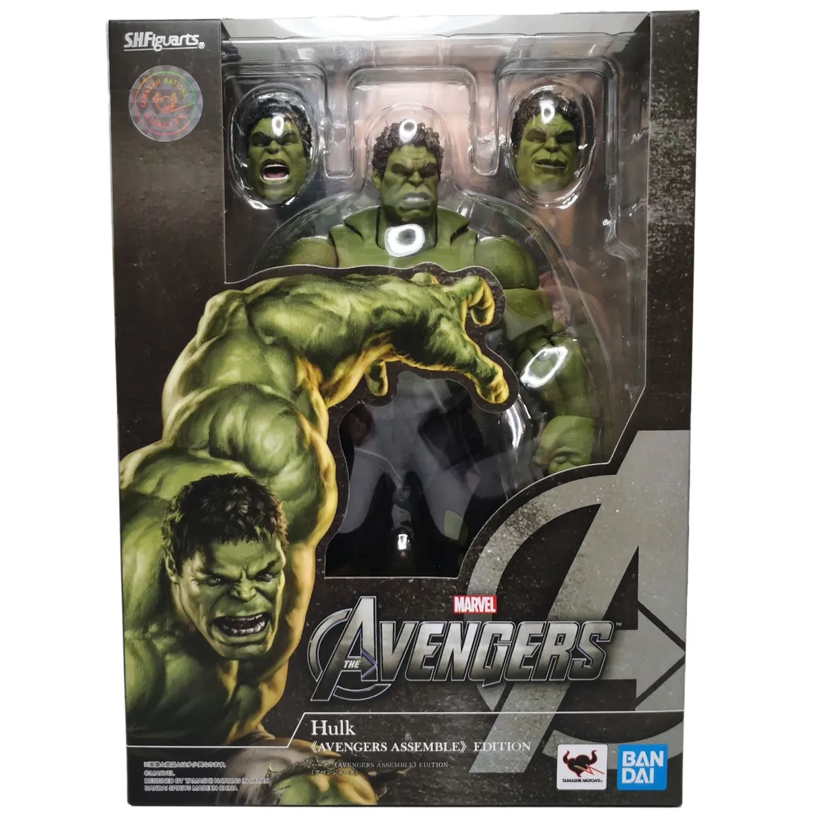 BANDAI - Figura de Acción SH Figuarts Hulk Avengers Assemble