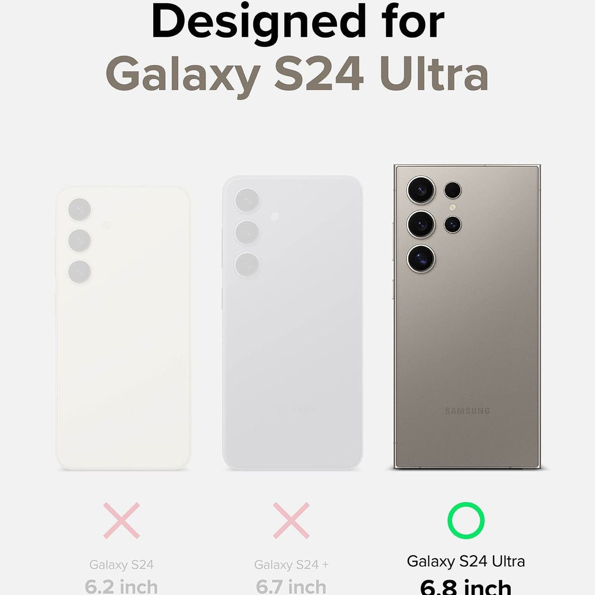 RINGKE - Case Ringke Fusion X - Galaxy S24 Ultra