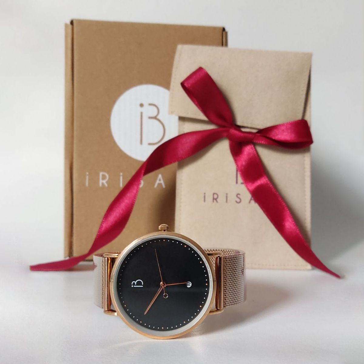 IRISABA - RELOJ IRISABA CHARM ORO ROSA_.