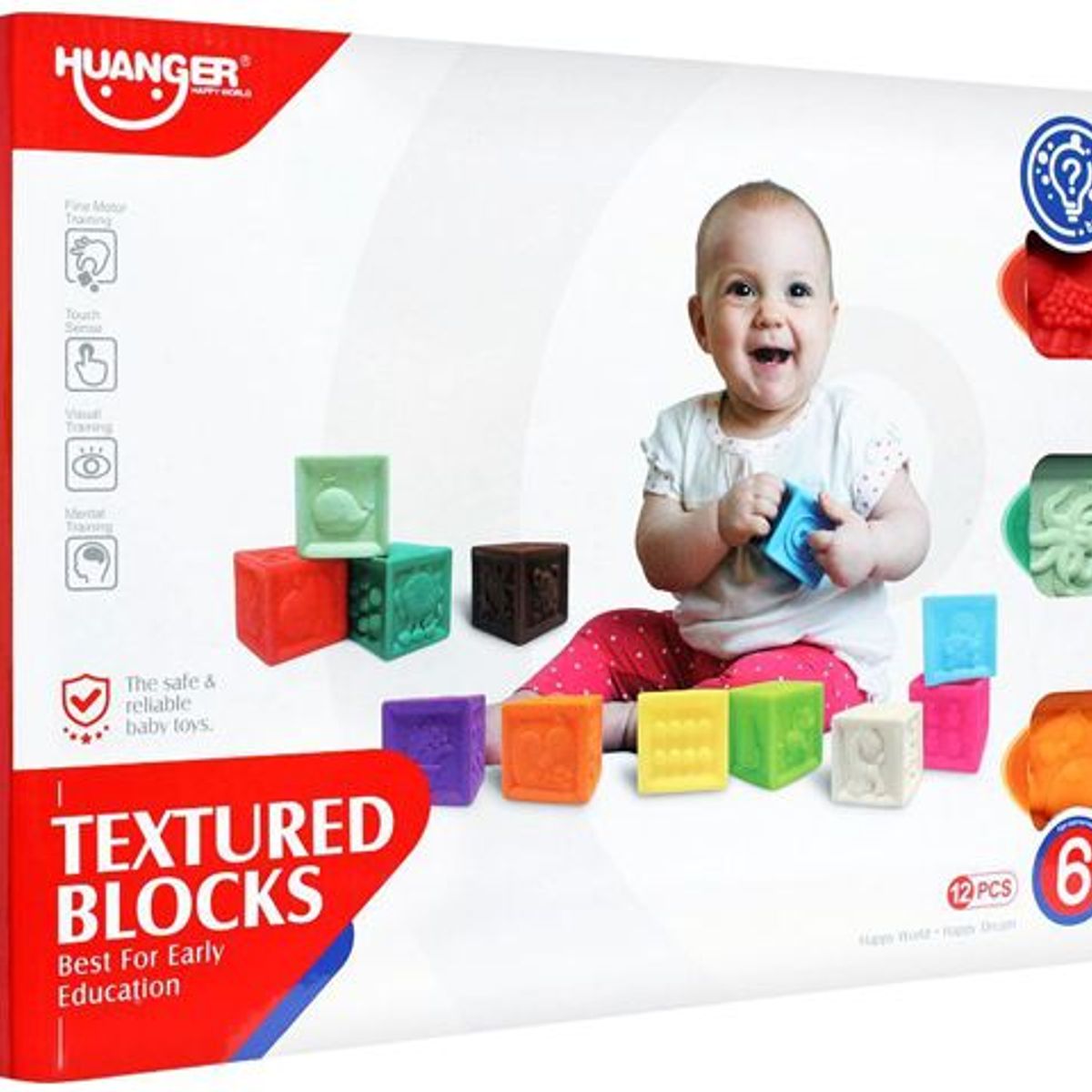 HUANGER - SET CON BLOQUES DINAMICOS PARA EL BAÑO DEL BEBE