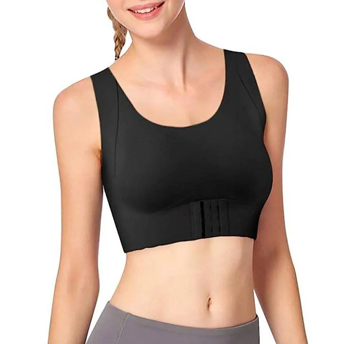 GENERICO - Top Reafirmante Push Up Deportivo Corrector de Postura