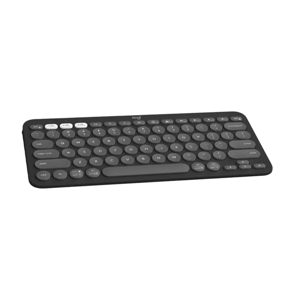 LOGITECH - Teclado Logitech Bluetooth Multidispositivo Pebble Keys 2 K380s Negro