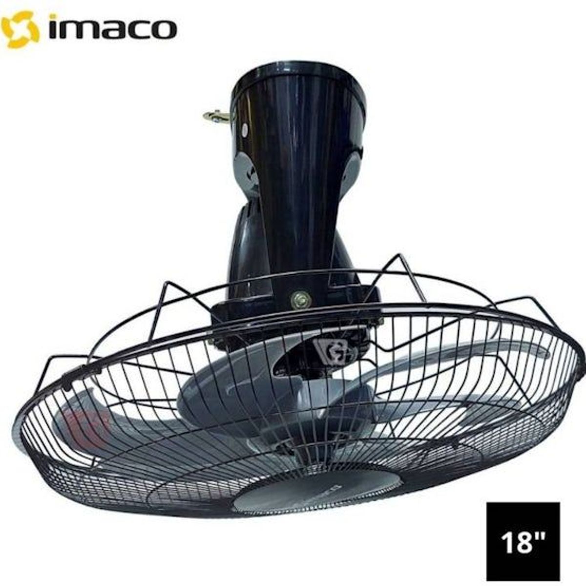 IMACO - Ventilador Orbital de Techo Imaco OCF 7919 360° 18" de 75 Watts