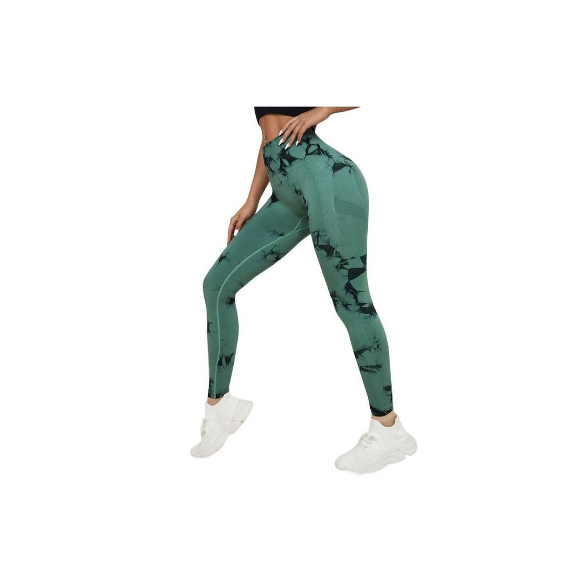 SPORT FITNESS - Legguien Deportivo Push up tie dye