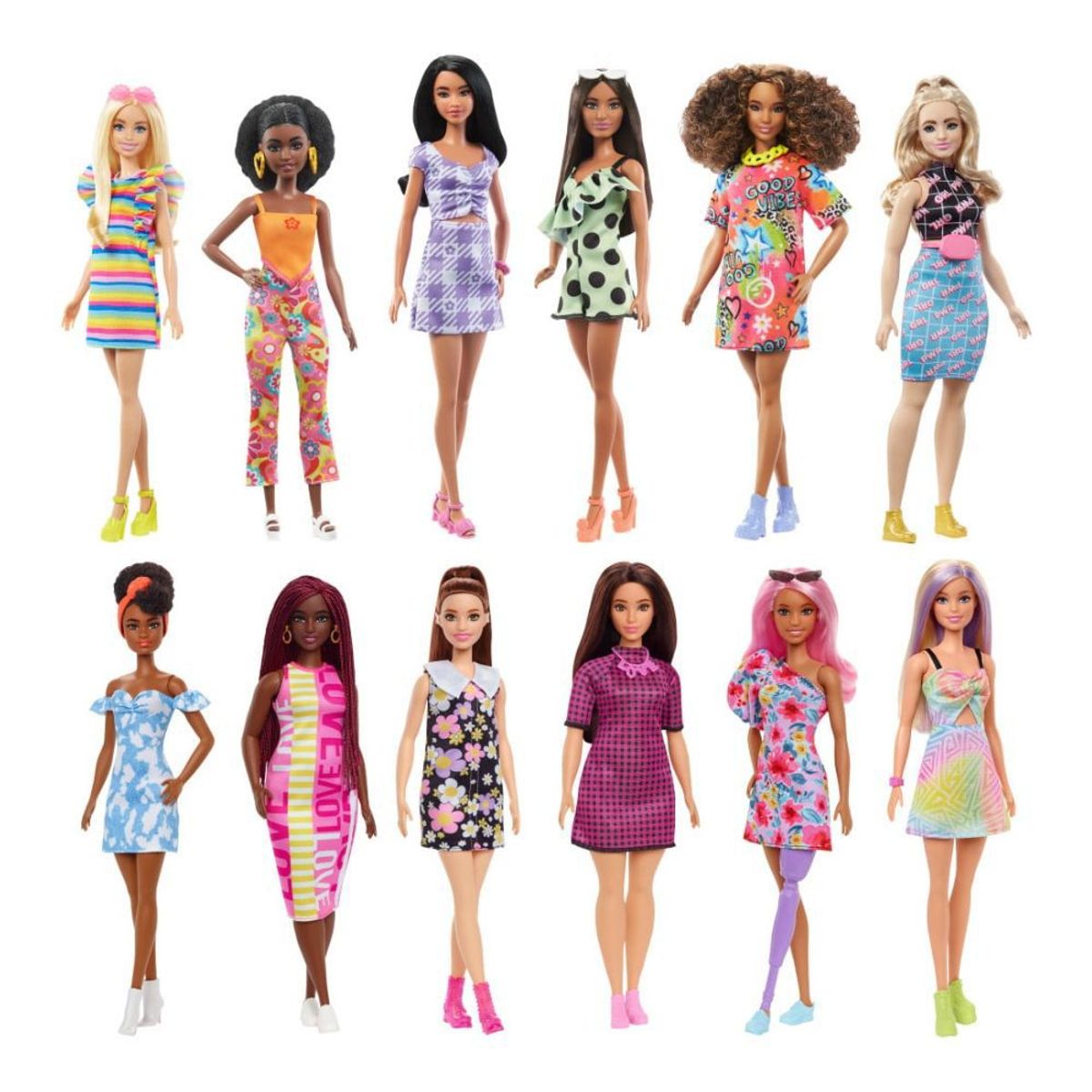 BARBIE - Muñeca Barbie Fashionista Surtido