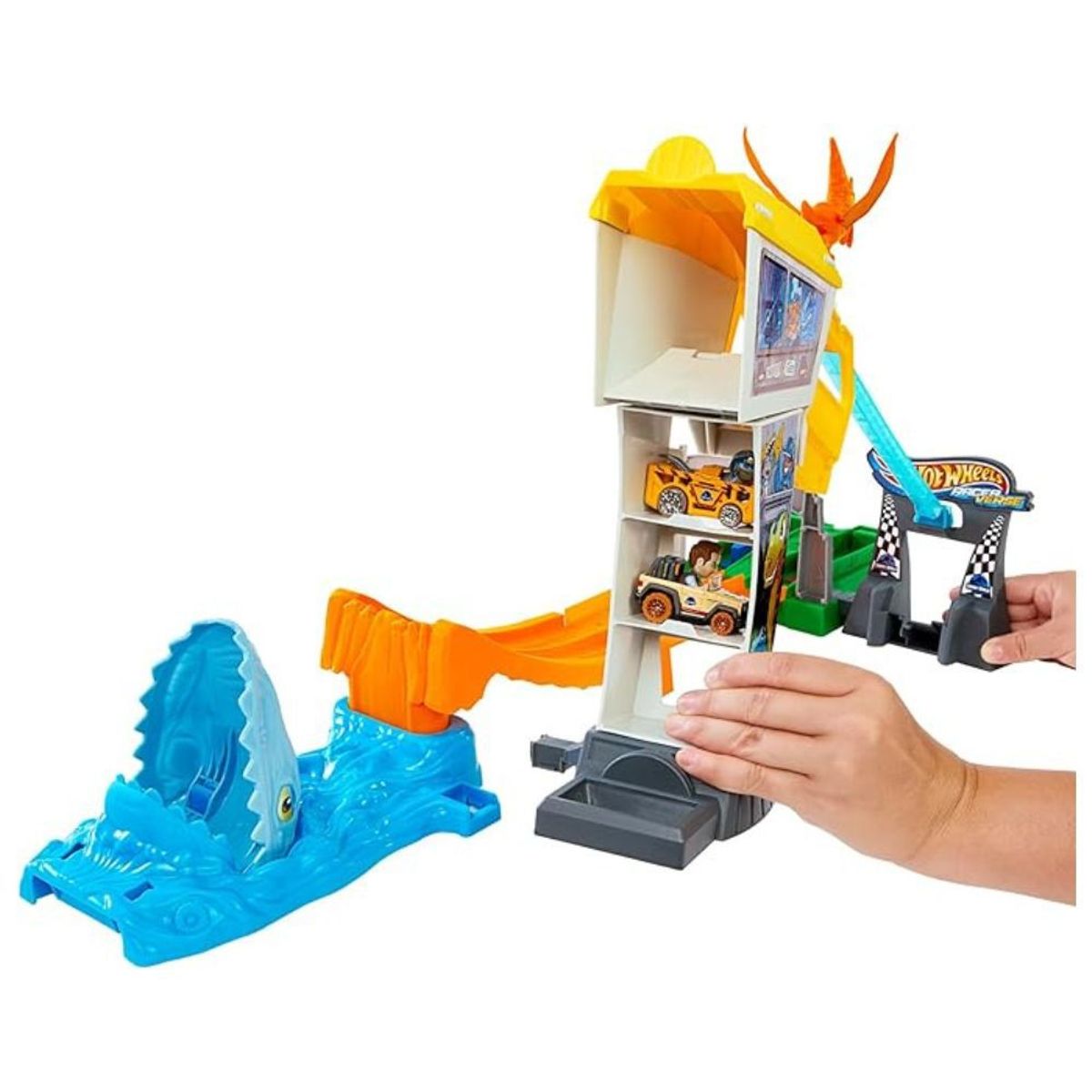 HOT WHEELS - Hot Wheels RacerVerse Pista Jurasicc World