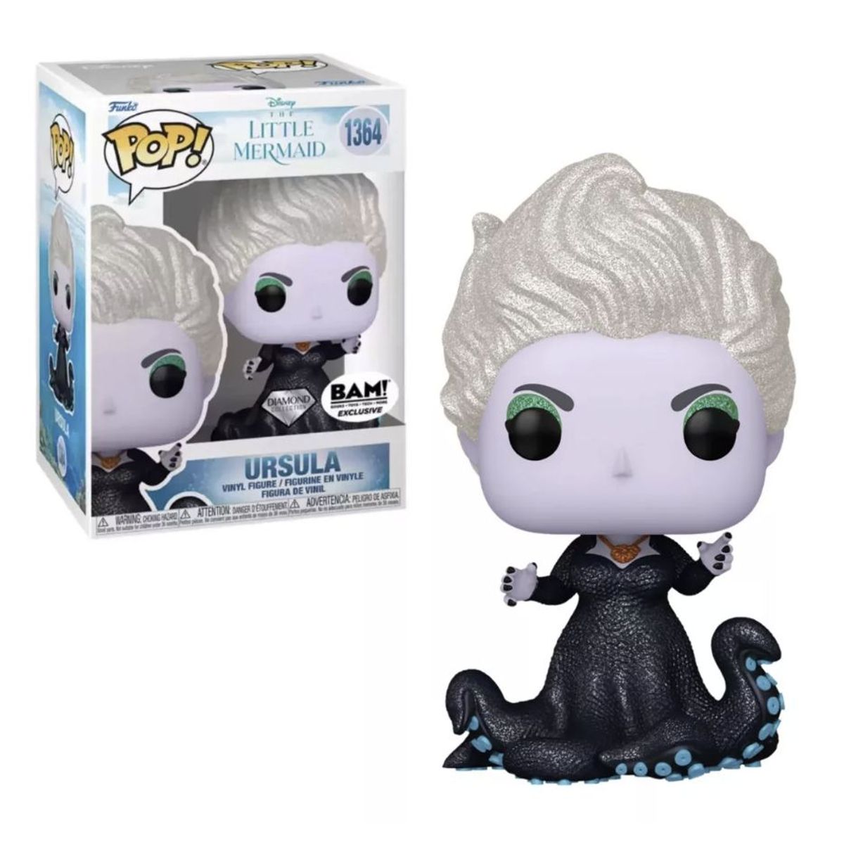 FUNKO - Ursula Diamond Funko Pop 1364 La Sirenita Exclusivo