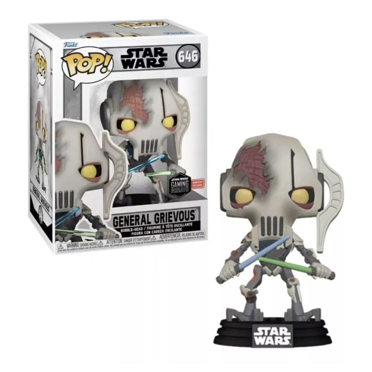 FUNKO - General Grievous Funko Pop 646 Star Wars Gamestop