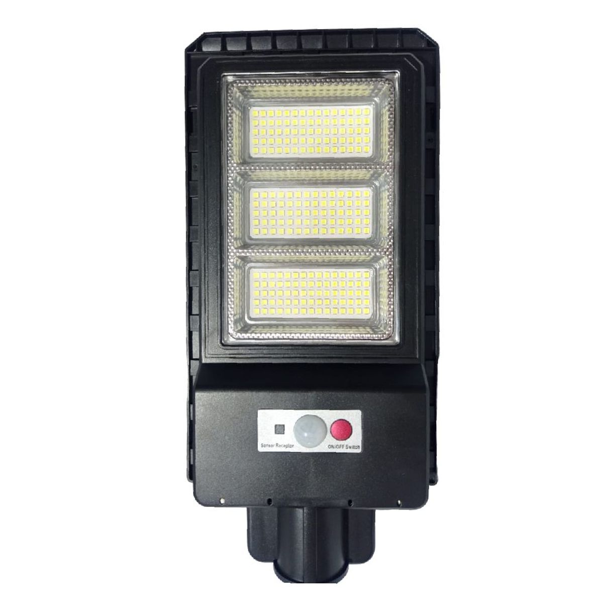 GENERICO - Lampara Reflector Panel Solar Sensor de Movimiento Control Pared