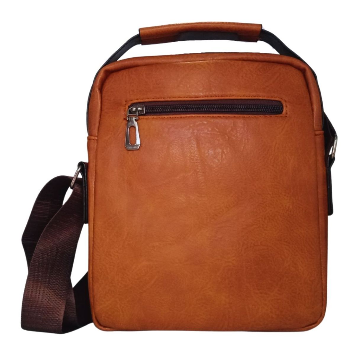 GENERICO - Morral Hombre en Cuero PU Bandolera