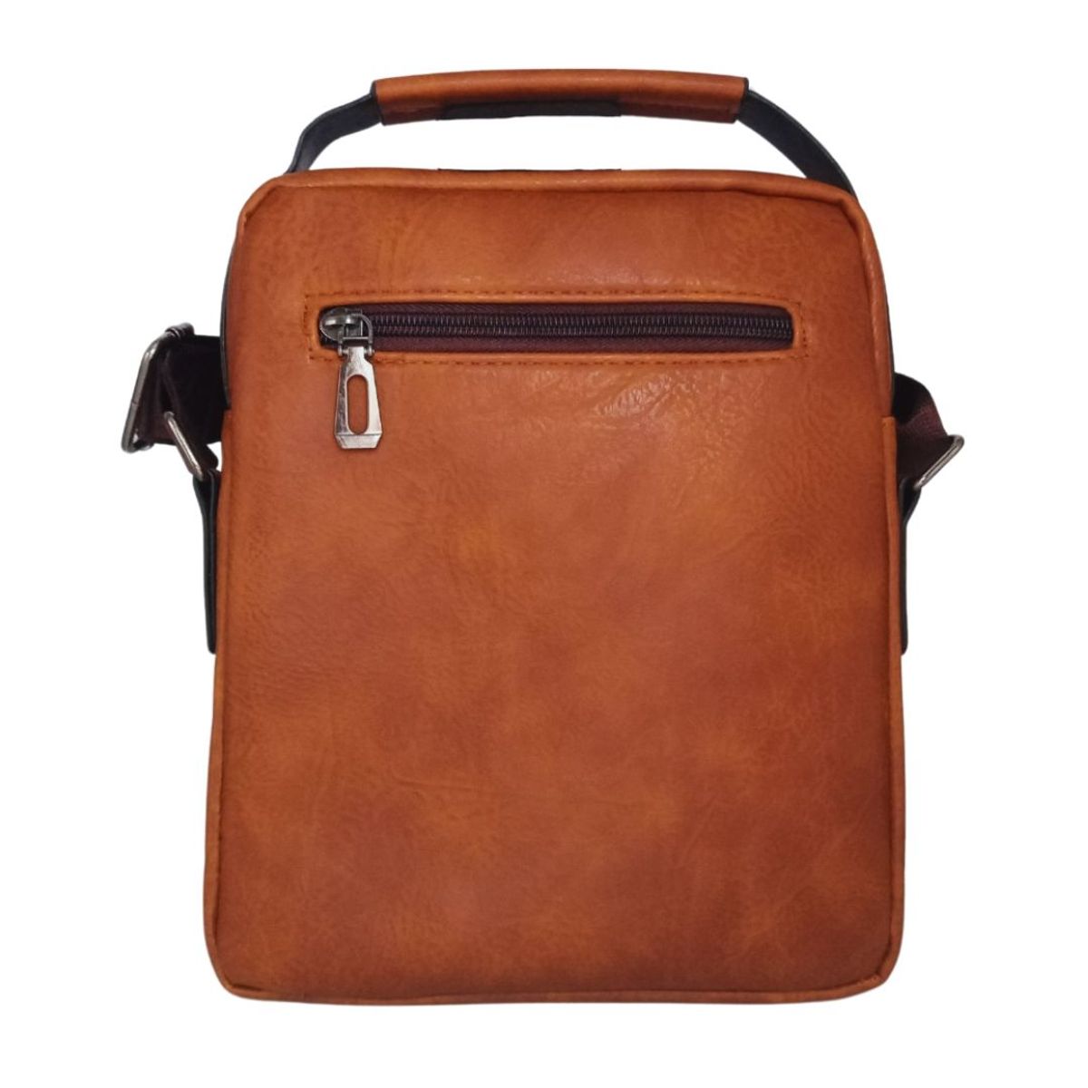 GENERICO - Morral Hombre en Cuero PU Bandolera