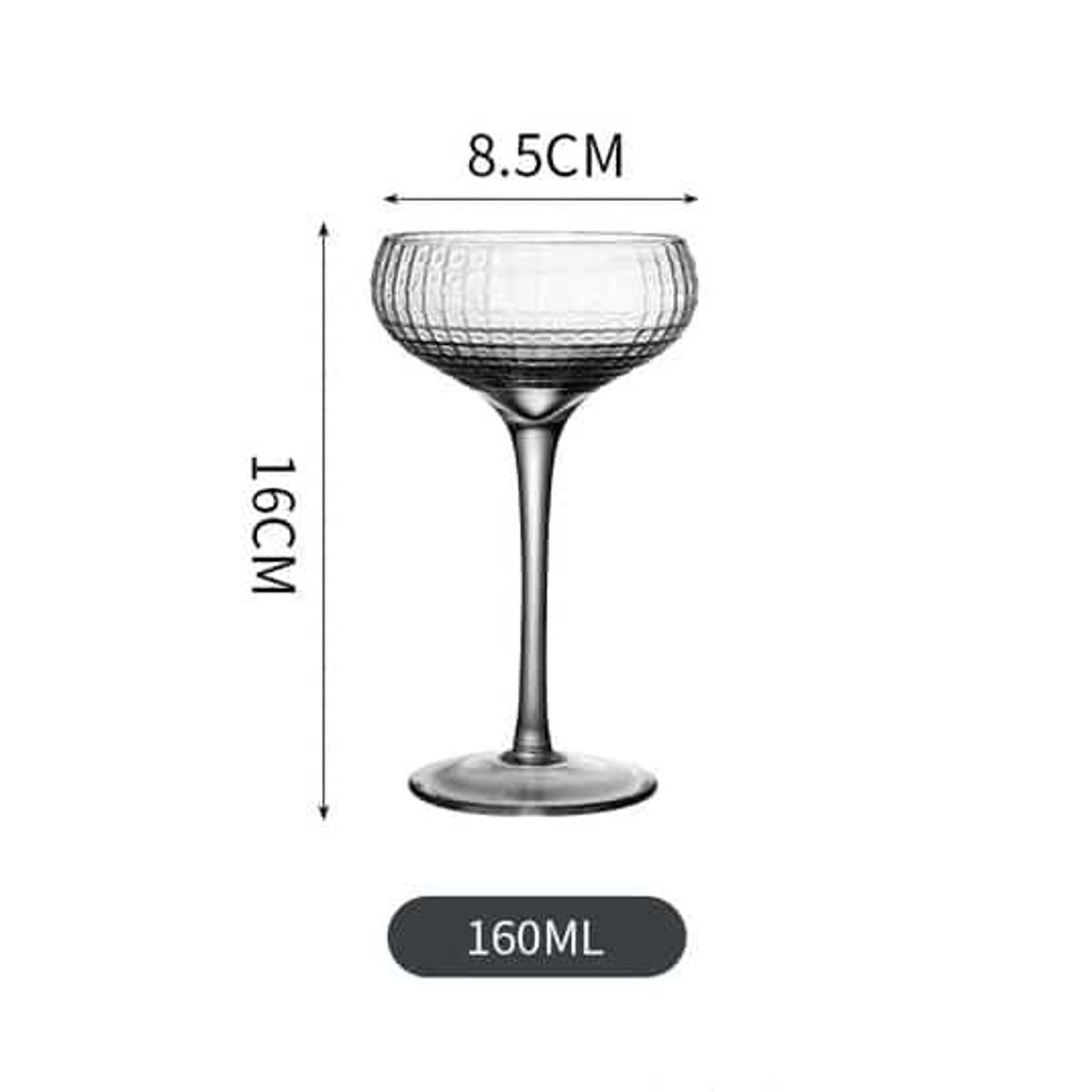 GENERICO - Copa elegante Lady Cocktail 160ml