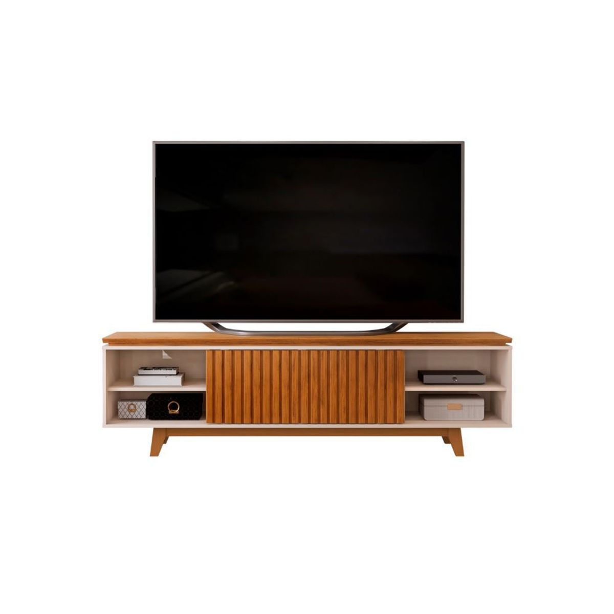 PAZART MUEBLES - MESA DE TV BOMBAY FREIJO 75