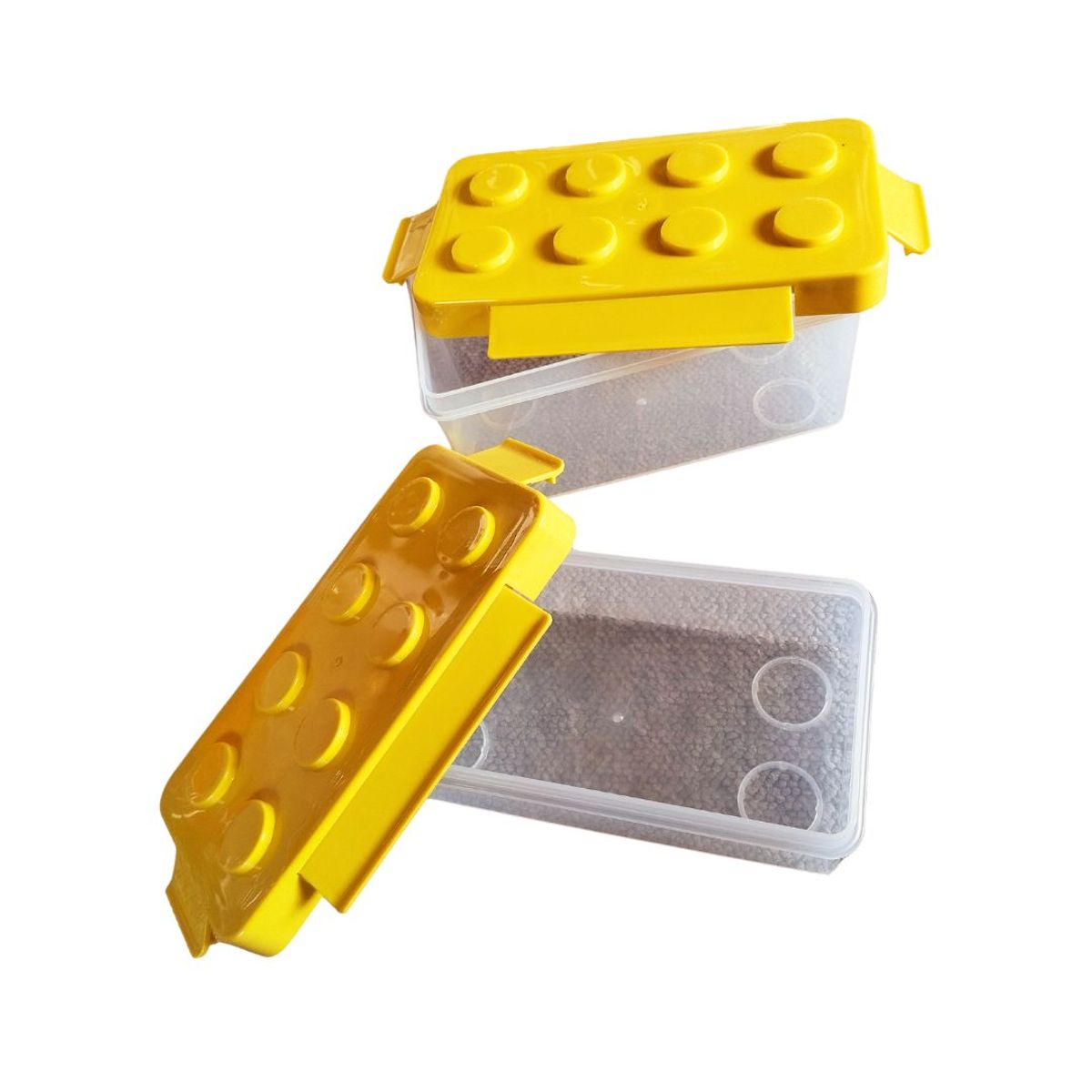 INSPIRA MARKET - Contenedor Lego pack x2 multiusos taper organizador