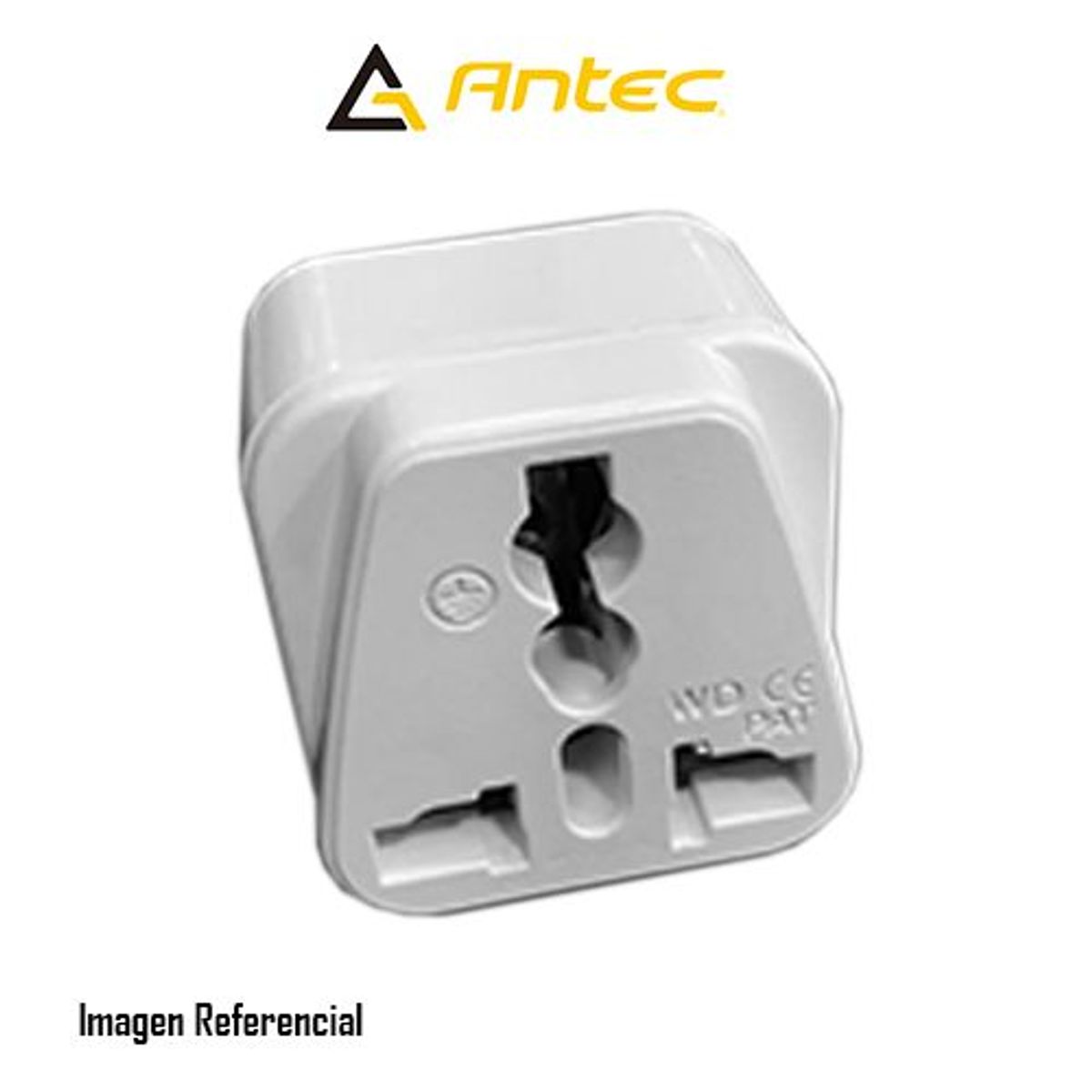 GENERICO - ADAPTADOR DE CORRIENTE EUROPEO 2 A 3 ANTEC