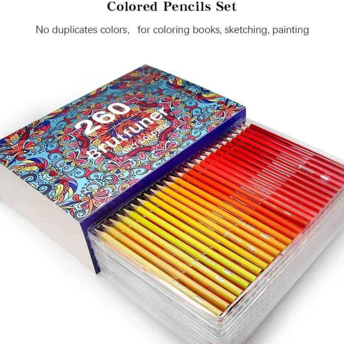 IMPORTADO MC - SET DE 260 COLORES PROFESIONALES BRUTFUNER