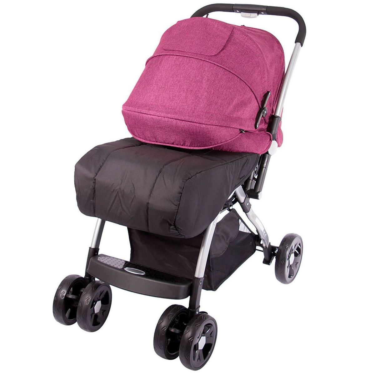 EBABY - Coche De Paseo Ebaby Kuper Mango Reversible Rosado